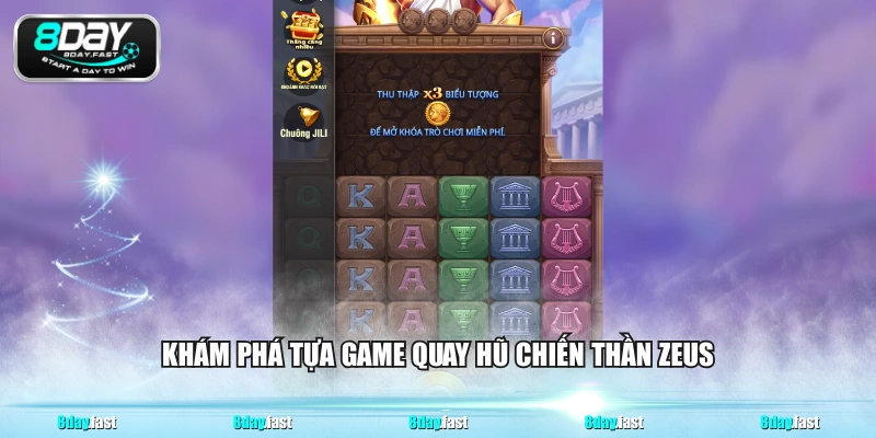 Khám phá tựa game quay hũ chiến thần Zeus